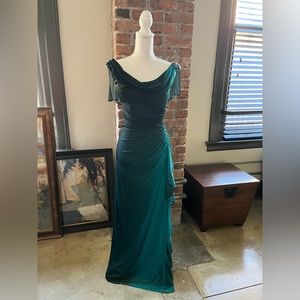 Elegant Green Gown Betsy & Adam mother of the bride mother of groom